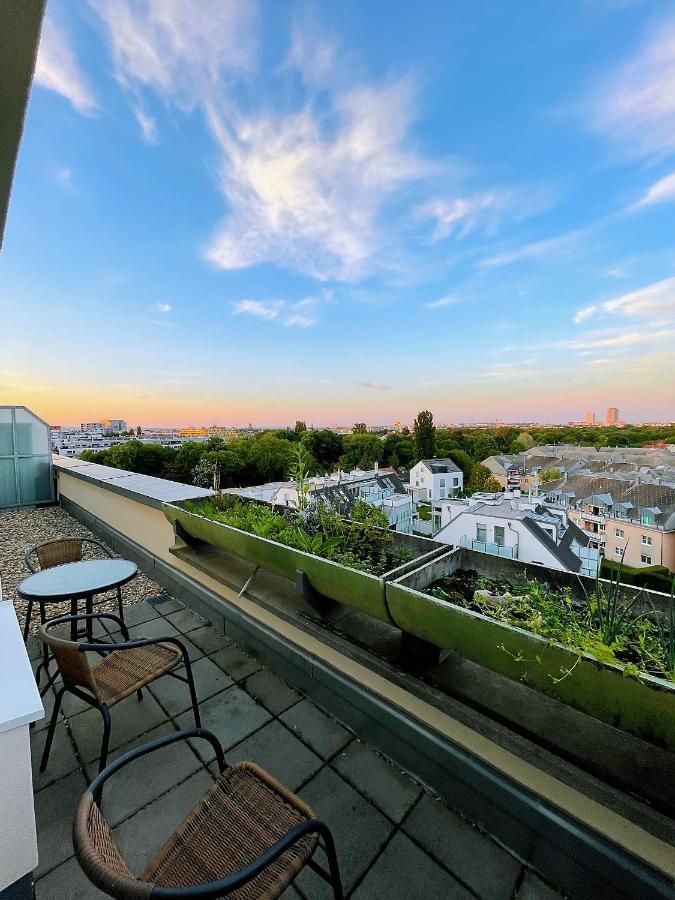 Schone Wohnung Mit Dachterrasse Bécs Kültér fotó